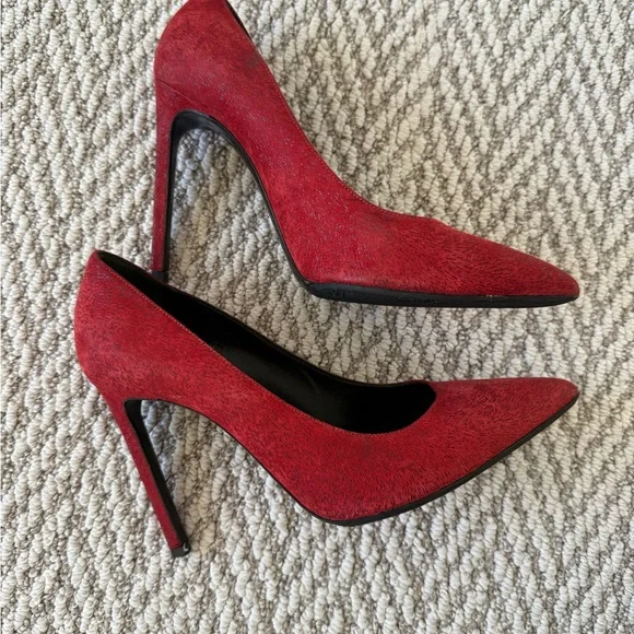 Saint Laurent Red Women's Heels